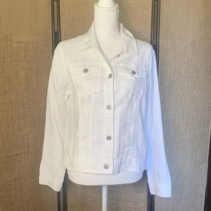 Jones & Co 100% Linen Lightweight Jean Jacket